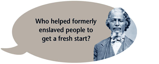 Who is this famous person who helped to end slavery?