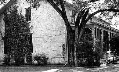 Custer home at Fort Riley, view 1