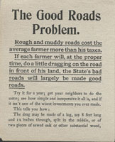 Good roads problem pamphlet