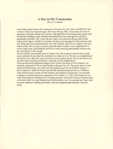 Letter from Wyandotte County, Kansas